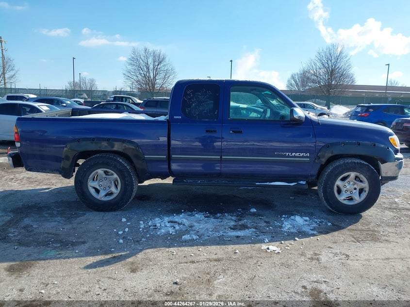 2000 Toyota Tundra Sr5 V8 VIN: 5TBBT4419YS026723 Lot: 44264267