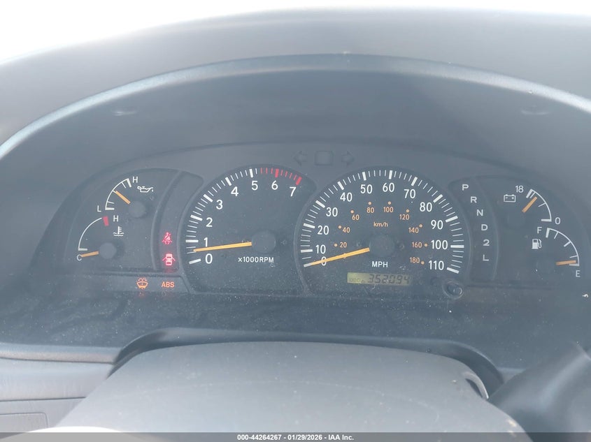 2000 Toyota Tundra Sr5 V8 VIN: 5TBBT4419YS026723 Lot: 44264267