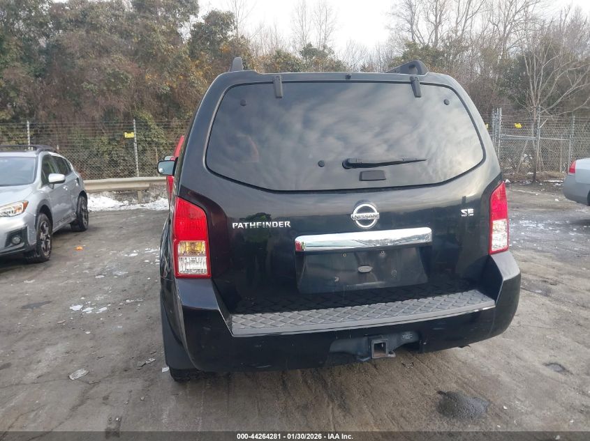 2009 Nissan Pathfinder Se VIN: 5N1AR18B59C614717 Lot: 44264281