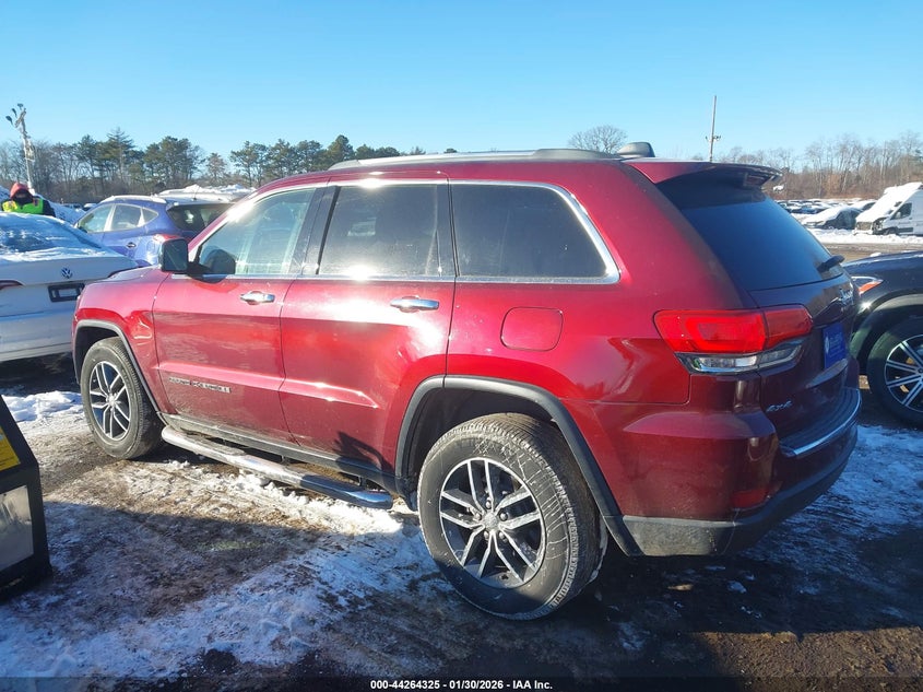 VIN 1C4RJFBGXJC326972 2018 JEEP GRAND CHEROKEE LIMITED 4X4