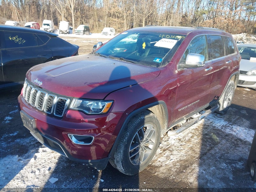 VIN 1C4RJFBGXJC326972 2018 JEEP GRAND CHEROKEE LIMITED 4X4