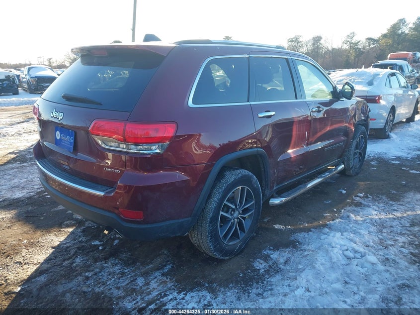 VIN 1C4RJFBGXJC326972 2018 JEEP GRAND CHEROKEE LIMITED 4X4