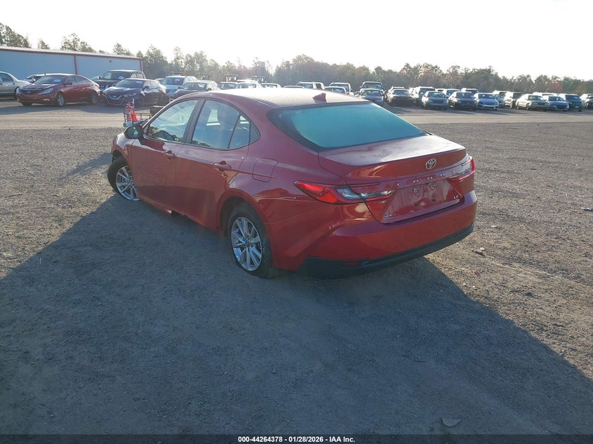 2026 TOYOTA CAMRY 2.5L I-4 DI, DOHC, V(VIN: 4T1DAACK0TU209524