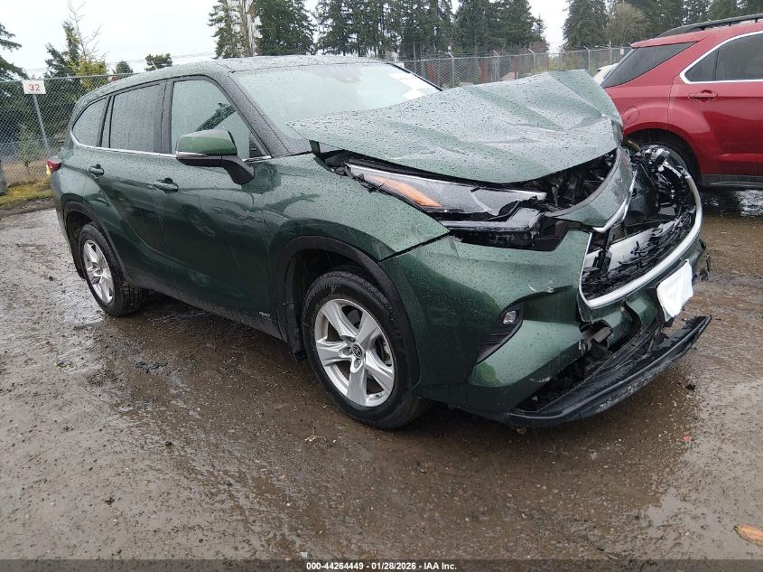 2023 Toyota Highlander Hybrid Le