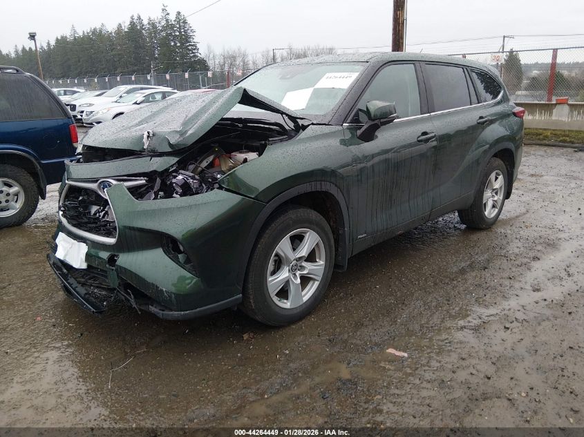 2023 Toyota Highlander Hybrid Le