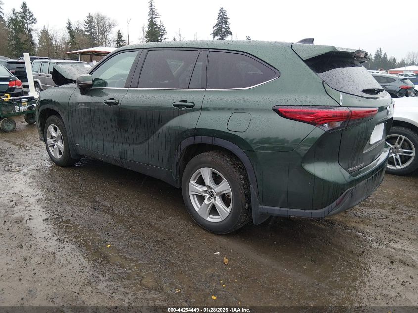 2023 Toyota Highlander Hybrid Le