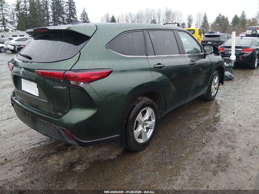 2023 Toyota Highlander Hybrid Le
