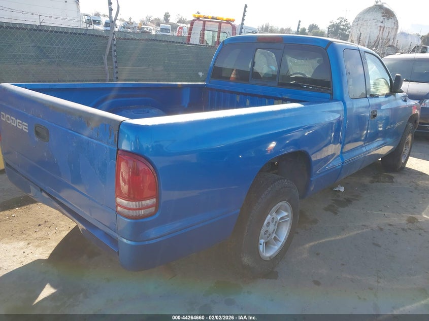 1998 DODGE DAKOTA PICKUP 2.5L I-4 120HP