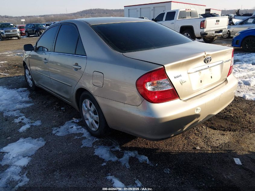 2002 Toyota Camry Le