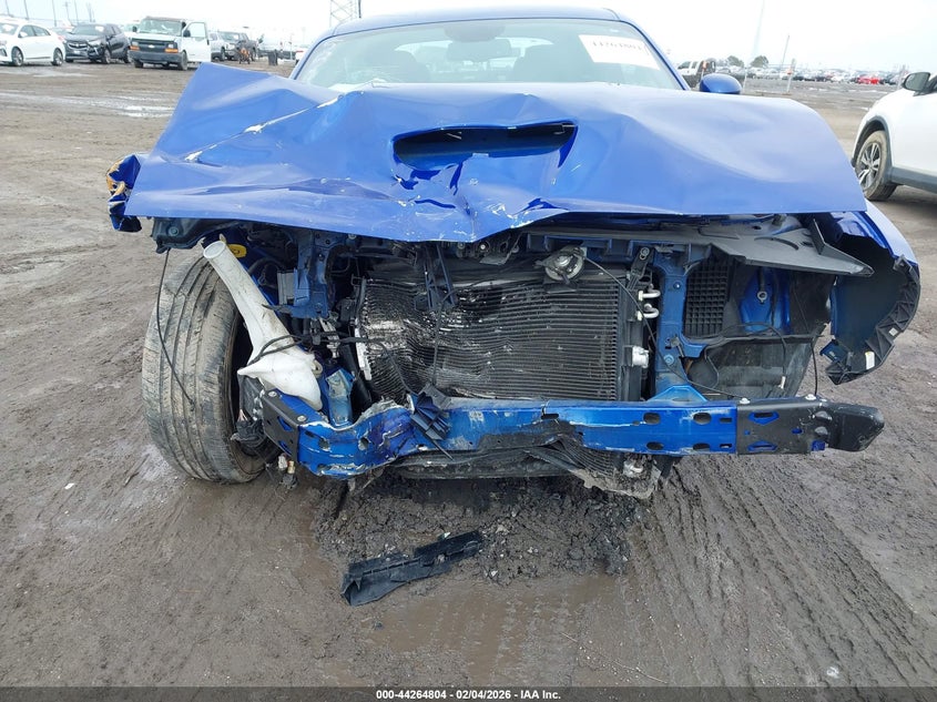 2021 Dodge Challenger 5.7 R T blue Lot 111044264804 Vin 2C3CDZBTXMH531094