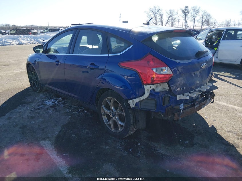 2012 Ford Focus 2.0 Sel blue Lot 111044264906 Vin 1FAHP3M2XCL378248