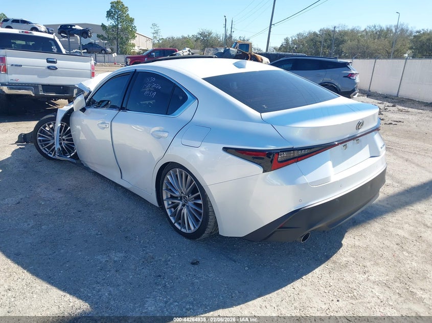 2025 LEXUS IS 300 auction photo 3