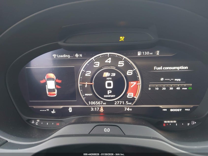 2017 Audi S3 2.0T Premium Plus VIN: WAUB1GFF6H1048292 Lot: 44265028