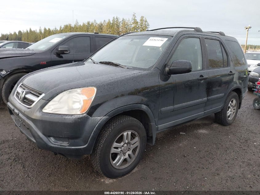2002 Honda Cr-V Ex