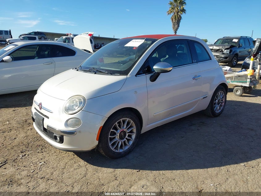 2012 Fiat 500C Lounge