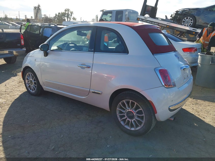 2012 Fiat 500C Lounge