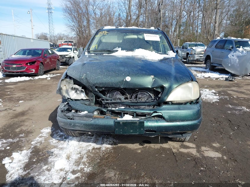 2000 Mercedes-Benz Ml 320 VIN: 4JGAB54E9YA157030 Lot: 44265293