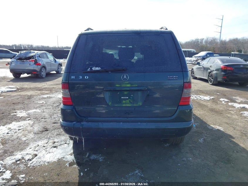 2000 Mercedes-Benz Ml 320 VIN: 4JGAB54E9YA157030 Lot: 44265293