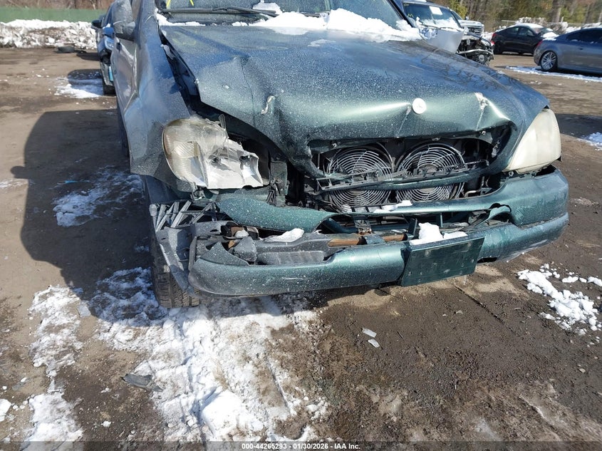 2000 Mercedes-Benz Ml 320 VIN: 4JGAB54E9YA157030 Lot: 44265293