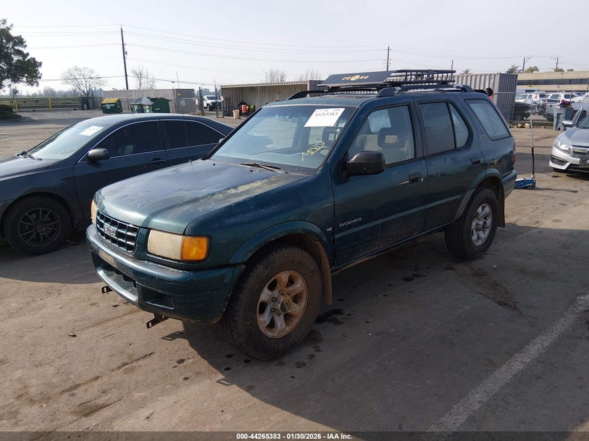1999 Isuzu Rodeo Ls/Lse/S 3.2L