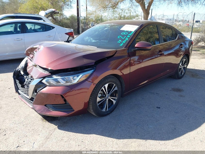 2023 Nissan Sentra Sv Xtronic Cvt