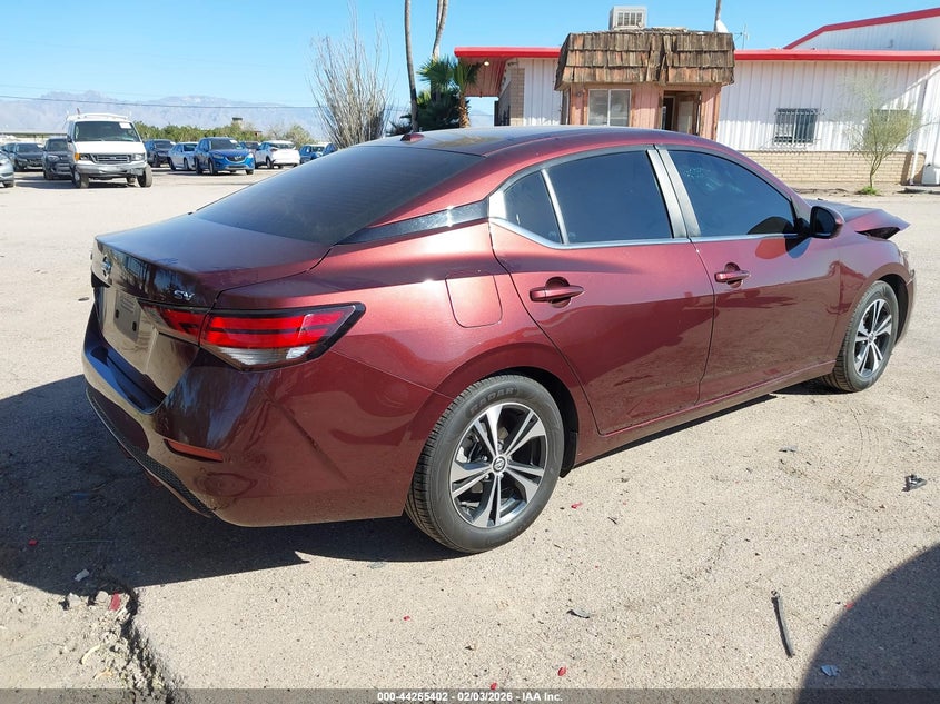 2023 Nissan Sentra Sv Xtronic Cvt