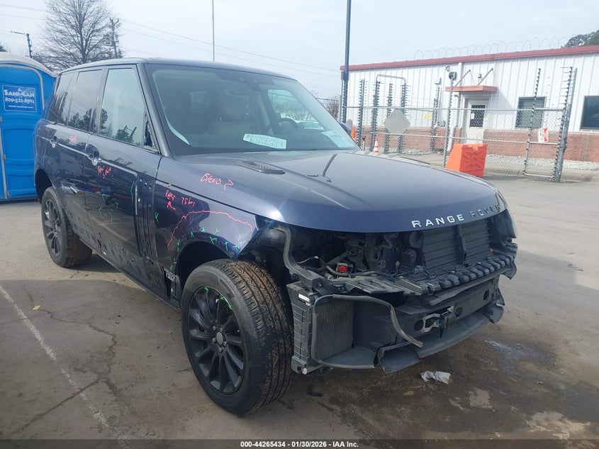 2018 Land Rover Range Rover 3.0L V6 Supercharged Hse
