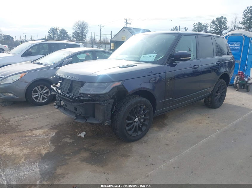 2018 Land Rover Range Rover 3.0L V6 Supercharged Hse