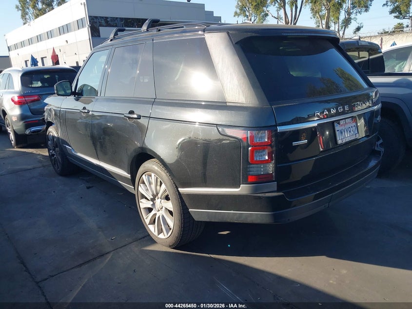 2015 Land Rover Range Rover 5.0L V8 Supercharged