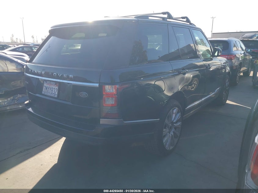2015 Land Rover Range Rover 5.0L V8 Supercharged