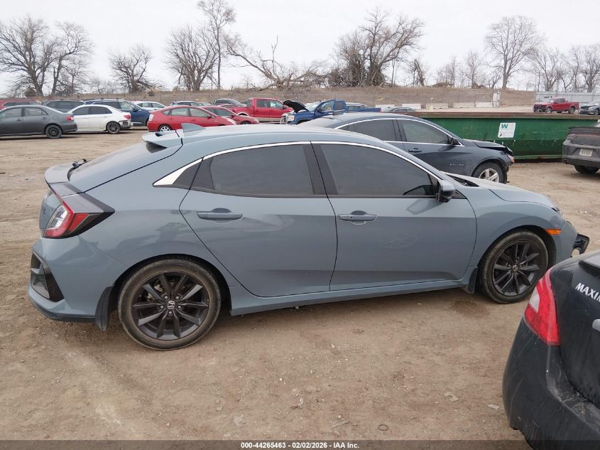 2021 Honda Civic Ex VIN: SHHFK7H65MU214686 Lot: 44265463