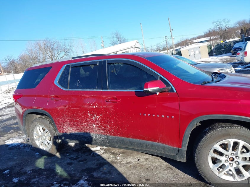 VIN 1GNEVGKW2JJ154584 2018 CHEVROLET TRAVERSE 1LT