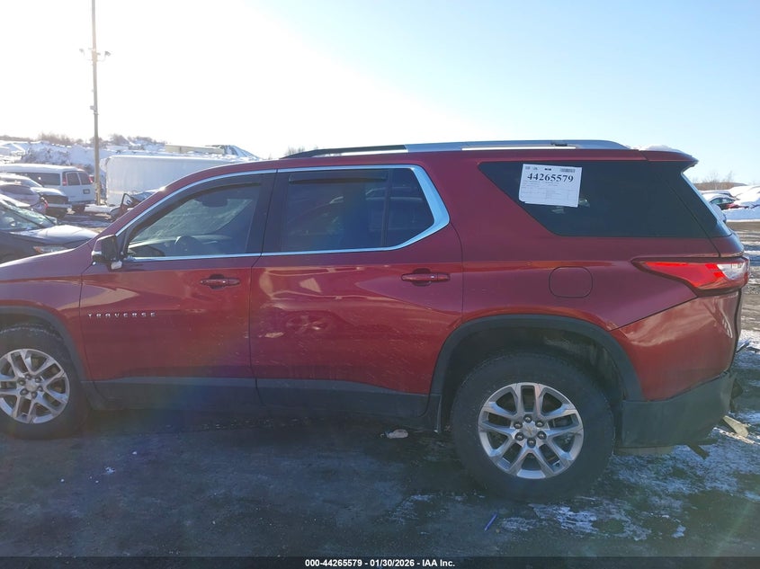 VIN 1GNEVGKW2JJ154584 2018 CHEVROLET TRAVERSE 1LT