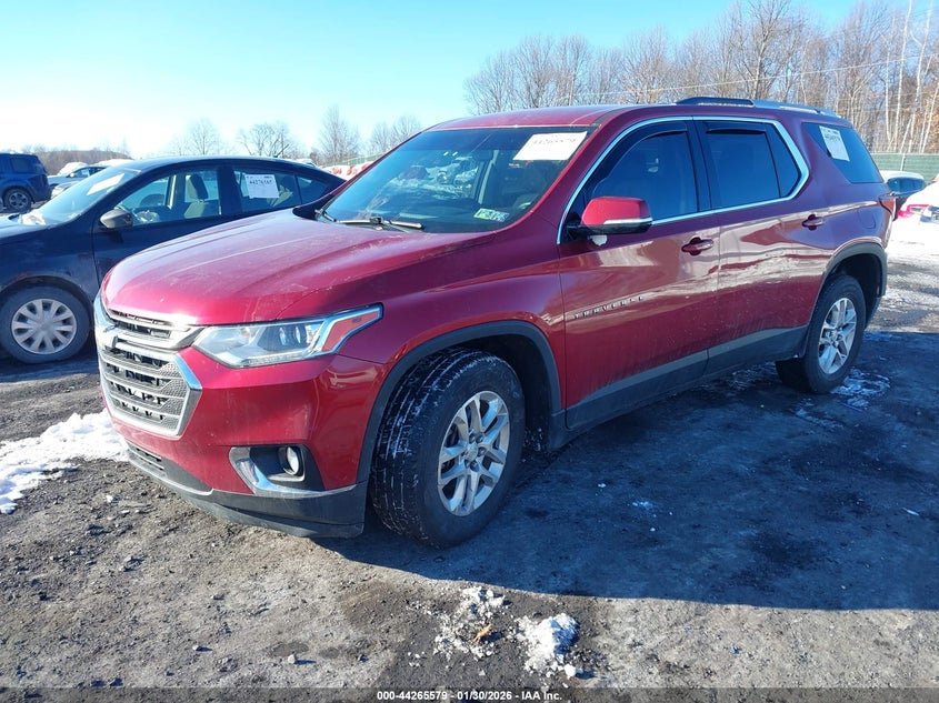 VIN 1GNEVGKW2JJ154584 2018 CHEVROLET TRAVERSE 1LT
