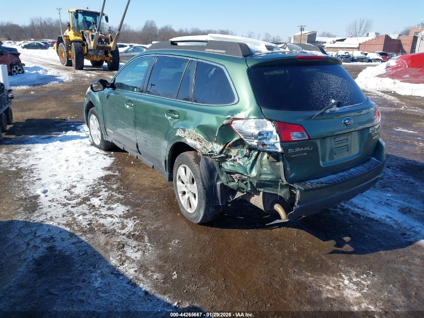 2012 Subaru Outback 2.5I Limited