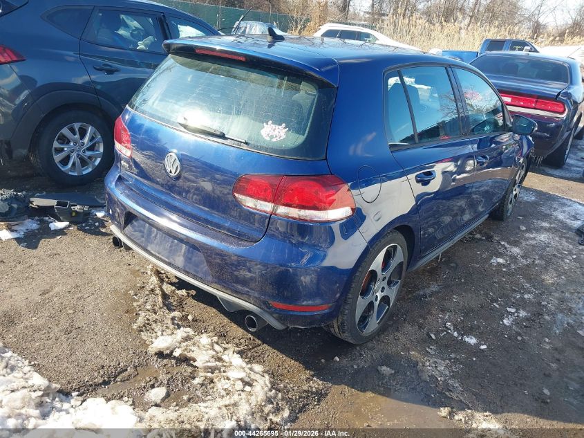 2011 Volkswagen Gti 4-Door