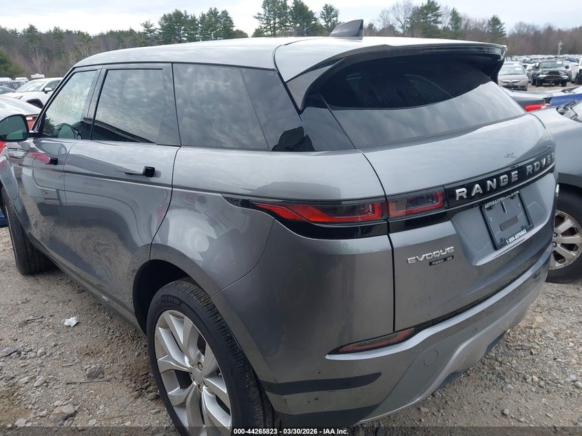 Vin: salzp2fx9lh058920, lot: 44762101, land rover range rover evoque se 20203
