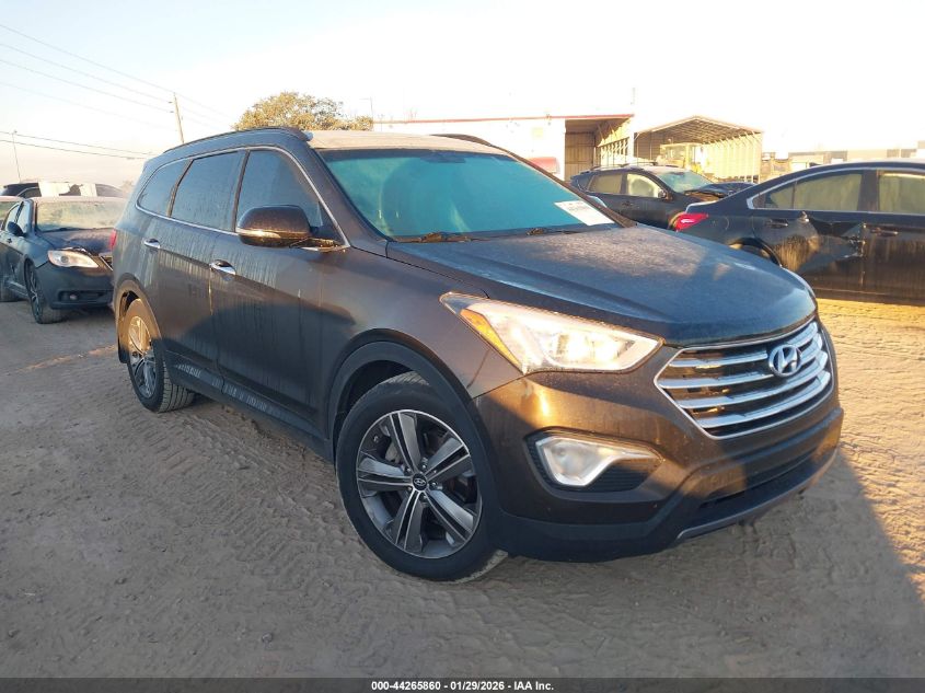 2016 Hyundai Santa Fe Limited VIN: KM8SR4HF0GU165060 Lot: 44265860