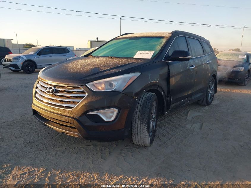 2016 Hyundai Santa Fe Limited VIN: KM8SR4HF0GU165060 Lot: 44265860