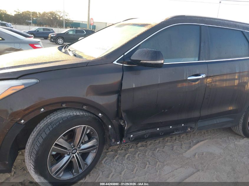 2016 Hyundai Santa Fe Limited VIN: KM8SR4HF0GU165060 Lot: 44265860