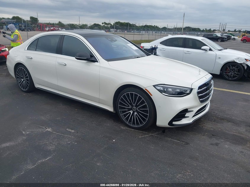 W1K6G7GB6NA107888 2022 Mercedes-Benz S 580 4Matic auction photo 1
