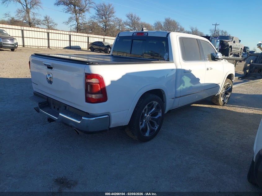 Vin: 1c6rreht0ln278405, lot: 44762381, ram 1500 limited  4x2 5'7 box 20204
