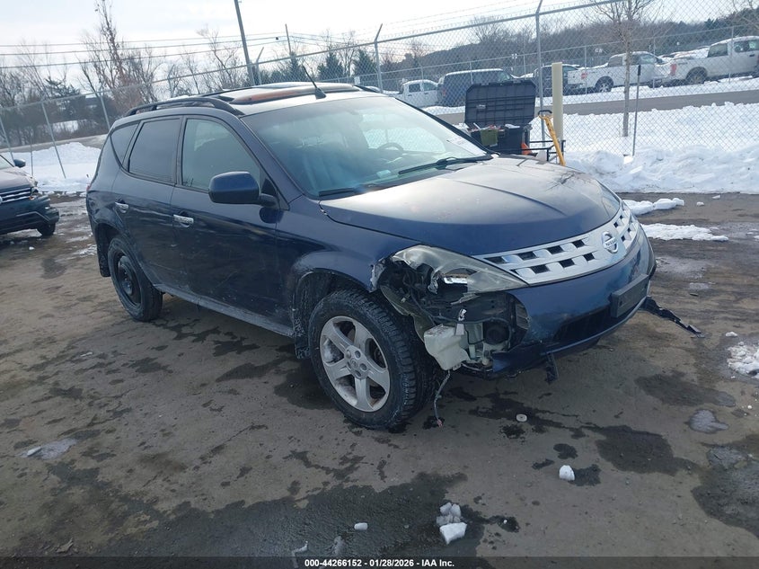 JN8AZ08W65W406456 2005 Nissan Murano Sl auction photo 1