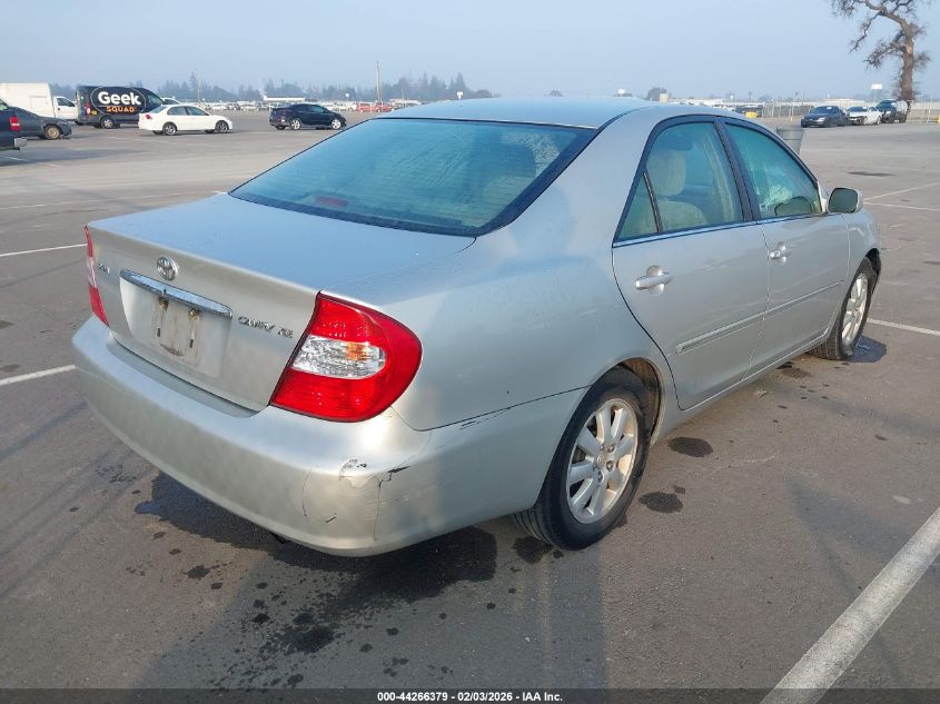 2002 Toyota Camry Xle