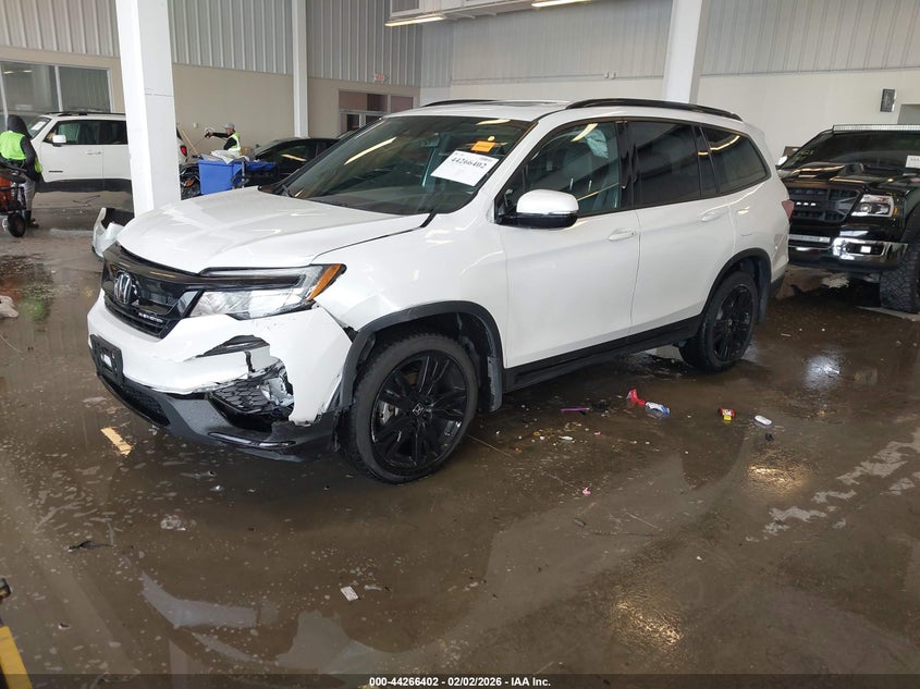 2021 Honda Pilot Awd Black Edition 5FNYF6H75MB042192 photo 1