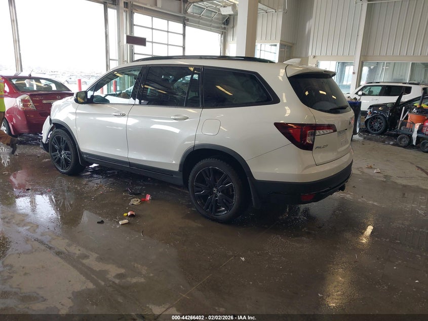 VIN 5FNYF6H75MB042192 2021 HONDA PILOT AWD BLACK EDITION