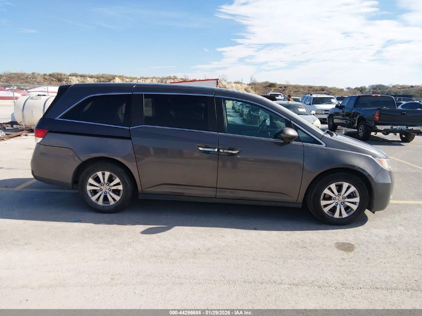 2016 Honda Odyssey Ex-L VIN: 5FNRL5H61GB153681 Lot: 44266688
