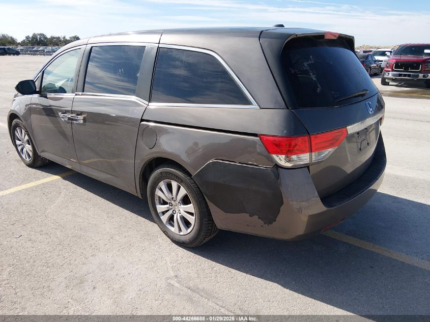 2016 Honda Odyssey Ex-L VIN: 5FNRL5H61GB153681 Lot: 44266688