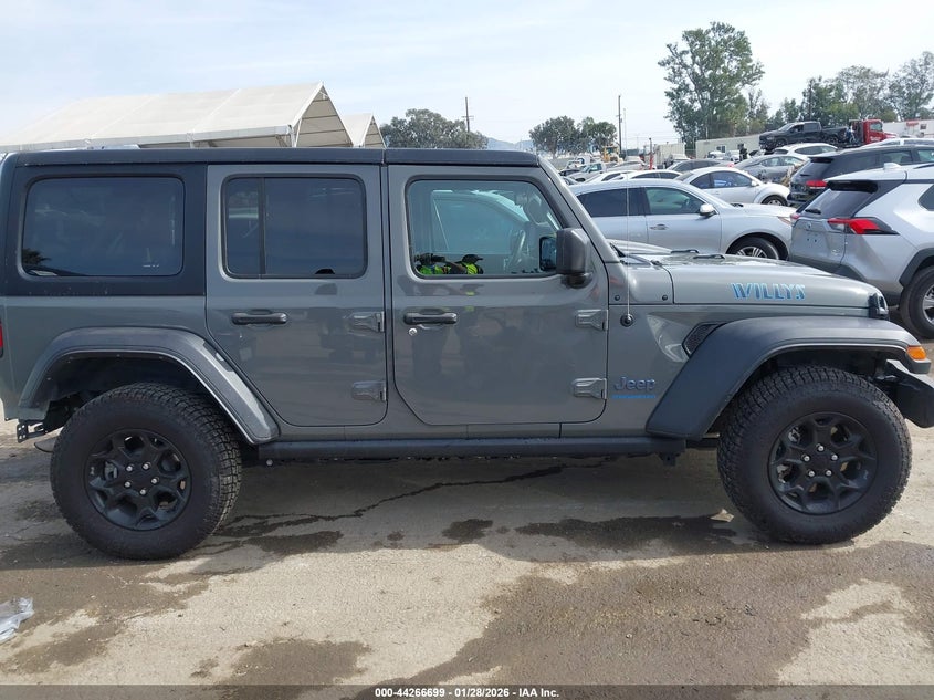 2023 Jeep Wrangler 4Xe 4X4 VIN: 1C4JJXN62PW629113 Lot: 44266699