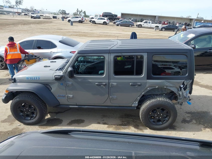 2023 Jeep Wrangler 4Xe 4X4 VIN: 1C4JJXN62PW629113 Lot: 44266699